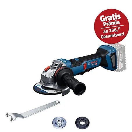 Bosch Professional AMPShare 18V Akku-Winkelschleifer GWS 18V-11 PS SOLO