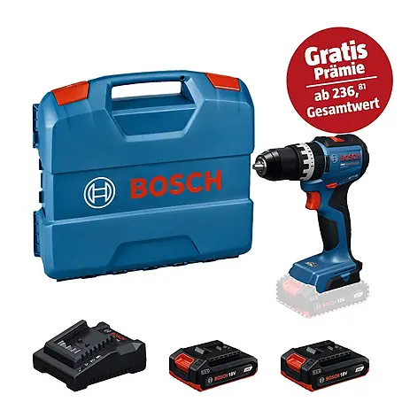 Bosch Professional AMPShare 18V Akku-Schlagbohrschrauber PRO GSB18V-52