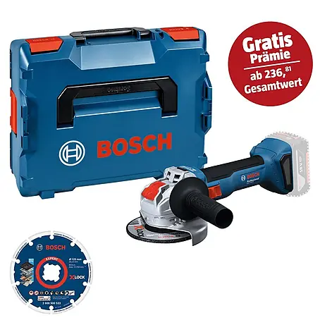 Bosch Professional AMPShare 18V Akku-Winkelschleifer GWX 18V-8