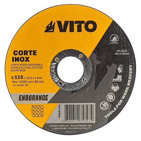 Vito  Disco de corte Endurance