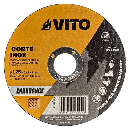 Vito  Disco de corte Endurance