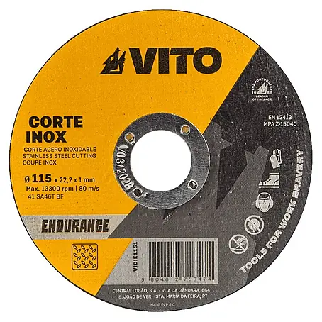 Vito  Disco de corte Endurance