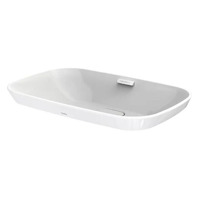 TOTO Waschtisch -  - Modernes weißes, rechteckiges Keramik-Waschbecken, TOTO Neorest.