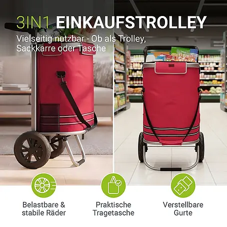 Juskys  Einkaufstrolley Einkaufstrolley