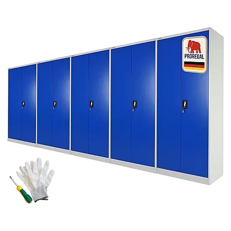 Proregal  Aktenschrank Mega Deal 5x ELEPHANT mit 2 Türen, abschließbar