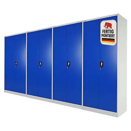 Proregal  Aktenschrank Mega Deal 4x ELEPHANT komplett montiert, abschließbar