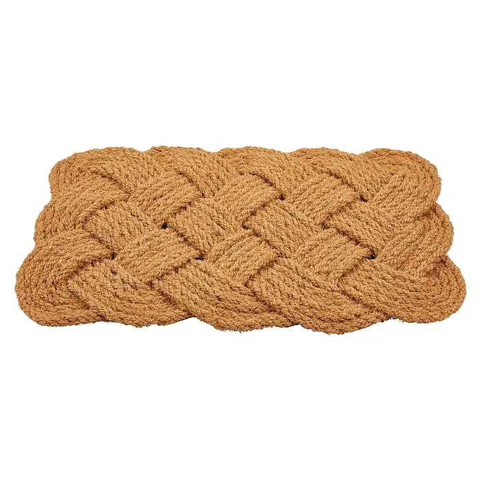 Fußmatte Nature Classic - 75 x 45 cm, Natur, Material Nutzschicht: 100 % Kokos - Geflochtene Fußmatte aus Naturfaser in warmem Braun.