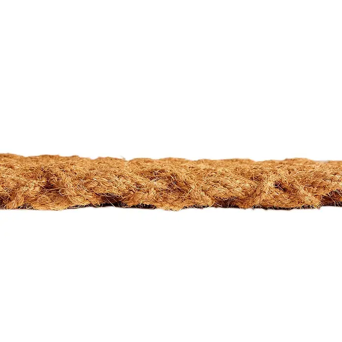 Fußmatte Nature Classic - 75 x 45 cm, Natur, Material Nutzschicht: 100 % Kokos, Karo - Strukturierte braune Kokosfasermatte.