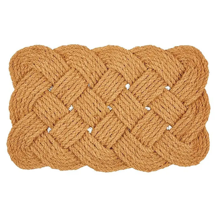 Fußmatte Nature Classic - 75 x 45 cm, Natur, Material Nutzschicht: 100 % Kokos - Dicke, rechteckige Fußmatte aus fest geflochtenem Naturkokos-Seil.