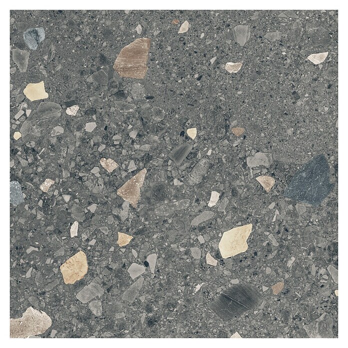 Cersanit Porculanska pločica Brand Rock  (59,8 x 59,8 cm, Grafit, Mat) | BAUHAUS