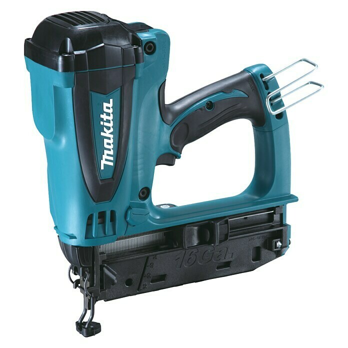 Makita Akku-Gasnagler GF600SE7,2 V, 2 Akkus, Länge Nagel: 15 mm - 65 mm Front View