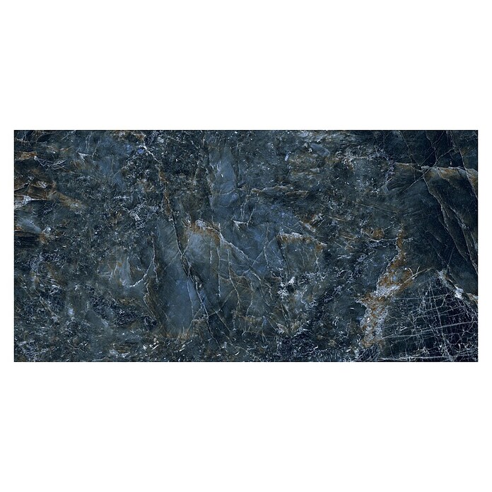 Cersanit Porculanska pločica Color Crush  (60 x 120 cm, Tamno plava, crna, Sjaj) | BAUHAUS