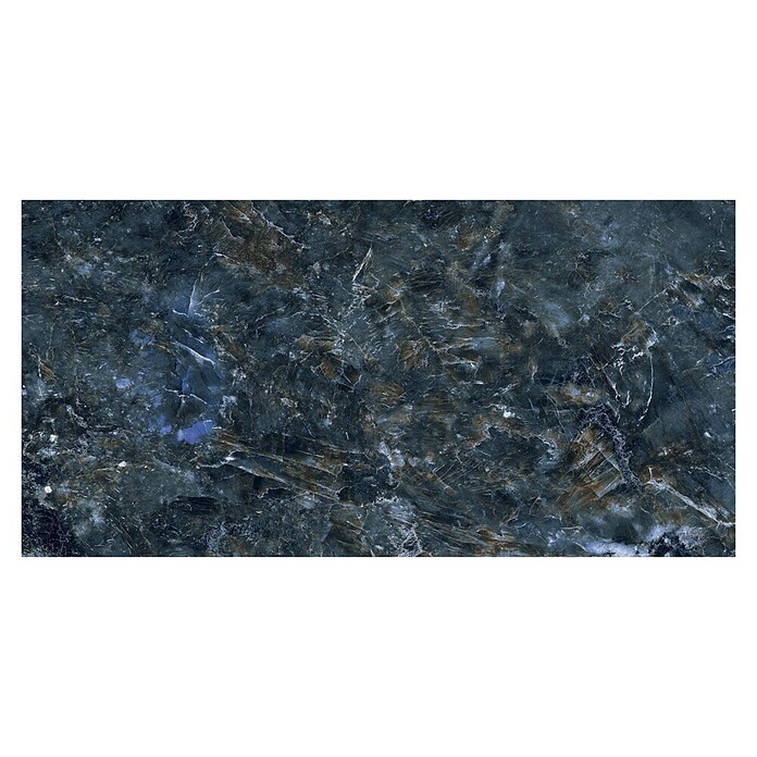 Cersanit Porculanska pločica Color Crush  (60 x 120 cm, Tamno plava, crna, Sjaj) | BAUHAUS