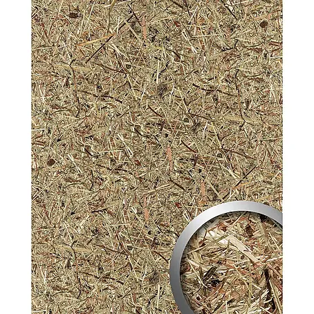Wallface  Wandpaneel AL-11001 ALPINE PURE selbstklebend Almwiesen-Dekor braun 4 m2