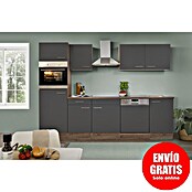 Respekta Cocina modular completa Oliver (Ancho: 280 cm, Gris, Sin electrodomésticos) | BAUHAUS