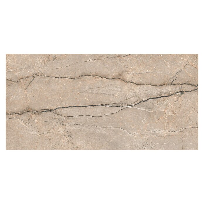 Cersanit Porculanska pločica Piove Grey Polished  (60 x 120 cm, Siva, Sjaj) | BAUHAUS
