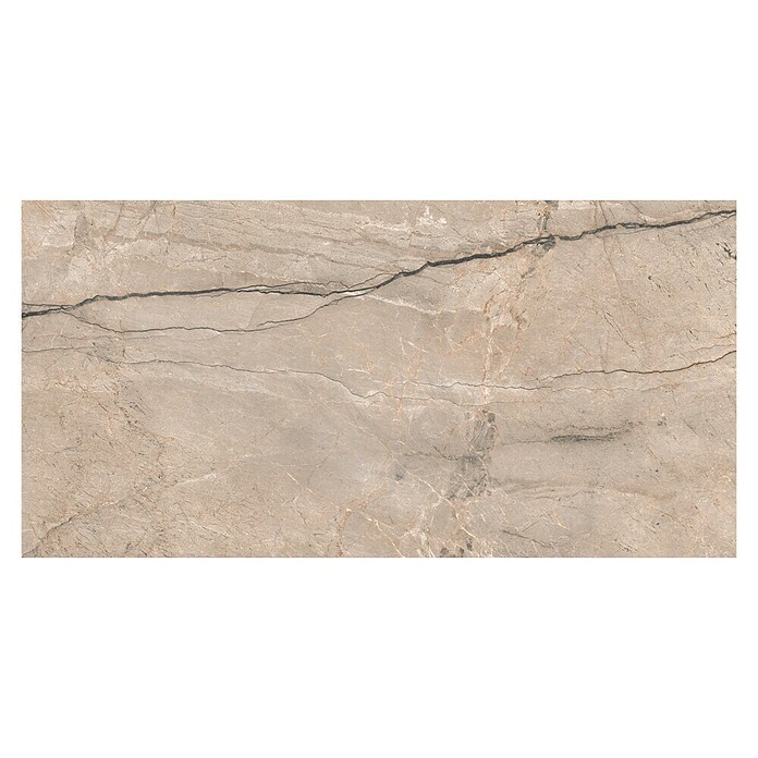 Cersanit Porculanska pločica Piove Grey Polished  (60 x 120 cm, Siva, Sjaj) | BAUHAUS