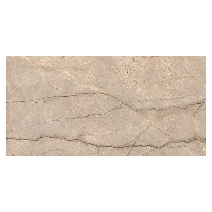Cersanit Porculanska pločica Piove Grey Polished  (60 x 120 cm, Siva, Sjaj) | BAUHAUS