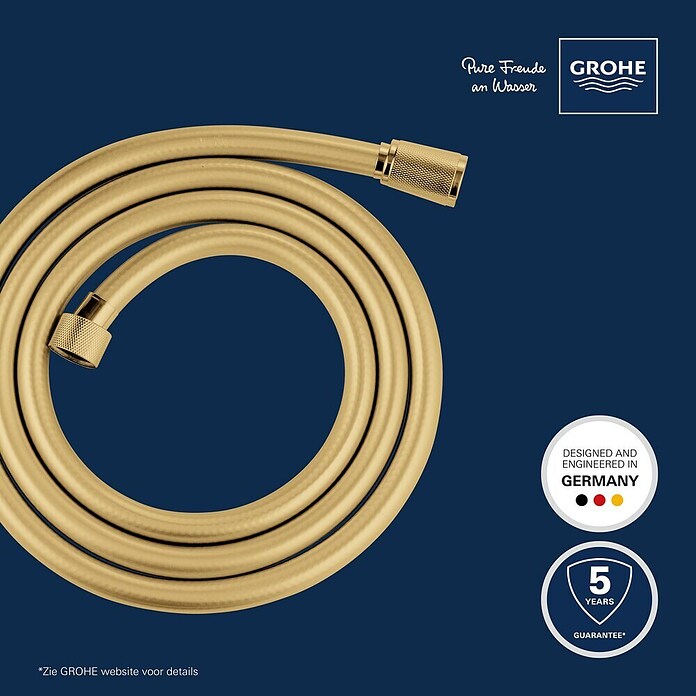 Grohe Doucheslang Silverflex (Lengte: 1.750 mm, ½″, Kunststof, Cool Sunrise) | BAUHAUS