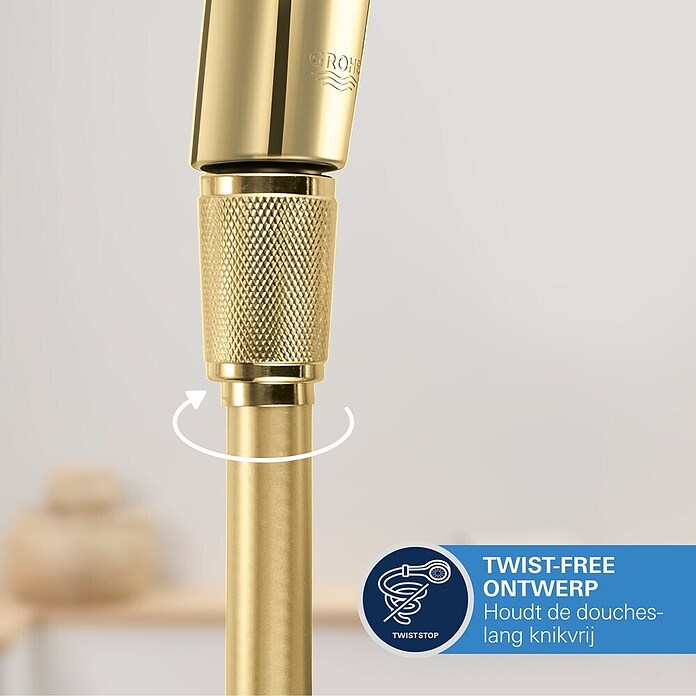 Grohe Doucheslang Silverflex (Lengte: 1.750 mm, ½″, Kunststof, Cool Sunrise) | BAUHAUS