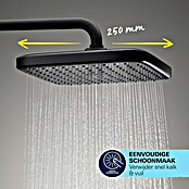 Grohe Vitalio Comfort Douchesysteem 250 (Aantal straalsoorten: 2 st., Zwart) | BAUHAUS