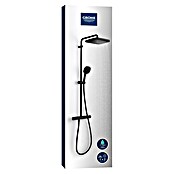 Grohe Vitalio Comfort Douchesysteem 250 (Aantal straalsoorten: 2 st., Zwart) | BAUHAUS