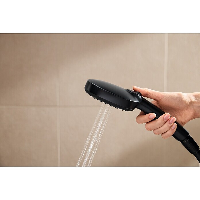 Grohe Vitalio Comfort Douchesysteem 250 (Aantal straalsoorten: 2 st., Zwart) | BAUHAUS