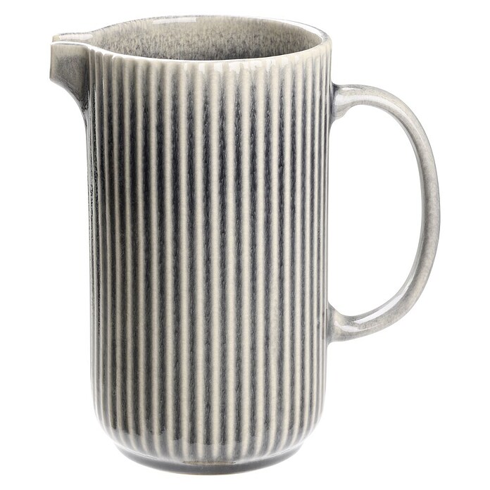 Vase Morombe (Höhe: 19 cm, Grau, Steinzeug) | BAUHAUS