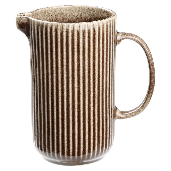 Vase Morombe (Höhe: 19 cm, Braun, Steinzeug) | BAUHAUS
