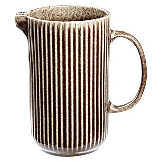 Vase Morombe (Höhe: 19 cm, Braun, Steinzeug)