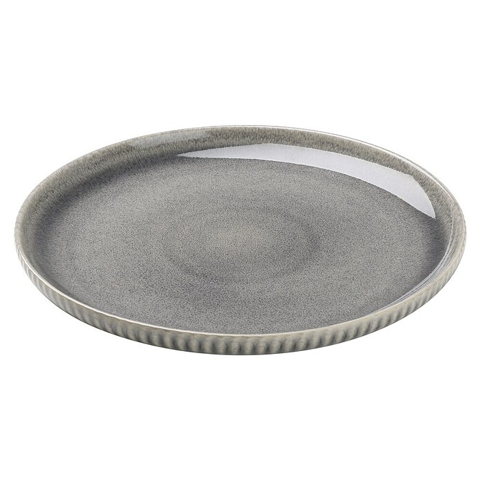 Teller Morombe (Durchmesser: 26 cm, Grau, Steinzeug) | BAUHAUS