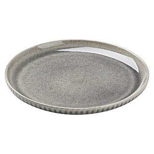 Teller Morombe (Durchmesser: 10,7 cm, Grau, Steinzeug)