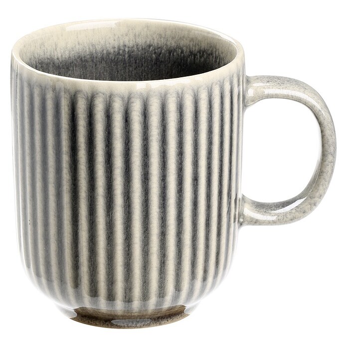 Tasse Morombe (Höhe: 10 cm, Grau, Steinzeug) | BAUHAUS