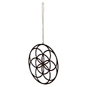 Deko-Anhänger (Durchmesser: 380 mm, Metall, Rostbraun, Motiv: Ornament) | BAUHAUS