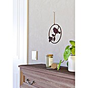 Deko-Anhänger (Durchmesser: 380 mm, Metall, Rostbraun, Motiv: Vogel am Ast) | BAUHAUS