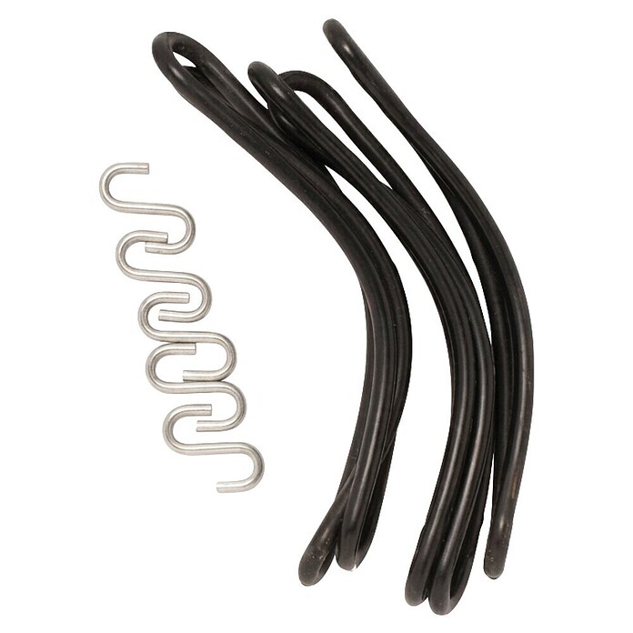 Spanriem set met S-Haak 2972 200 /S05 (Lengte: 20 cm, 5 st.) | BAUHAUS