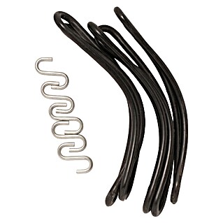 Spanriem set met S-Haak 2972 200 /S05 (Lengte: 20 cm, 5 st.)