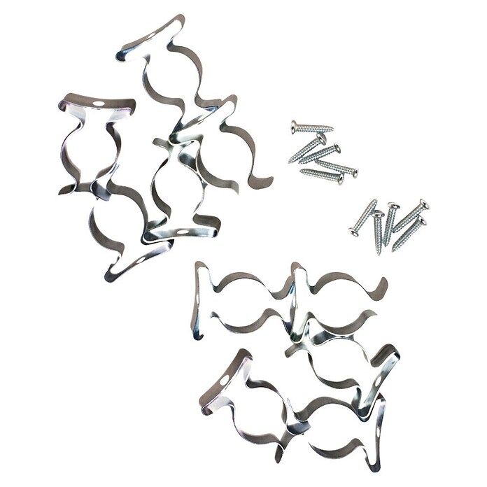 Klemmenset (Passend bij: Gereedschap van 9 mm diameter, 9 st.) | BAUHAUS