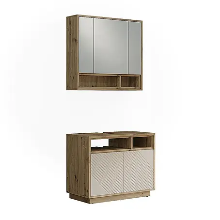 Vicco  Badmöbel-Set