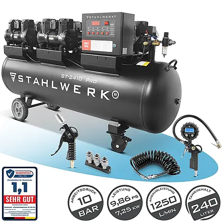 STAHLWERK  Kompressor ST-2410 Pro