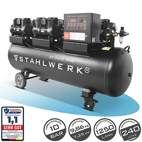 STAHLWERK  Kompressor T-2410 Pro