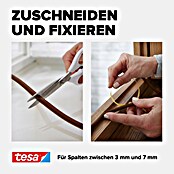 tesa MOLL D-Profil-Dichtung (Braun, 6 m)