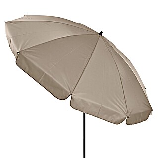 Sonnenschirm (Farbe Bespannung: Beige, 300 cm)