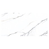Feinsteinzeugfliese Calcutta Azario (120 x 60 cm, Weiß, Glänzend) | BAUHAUS