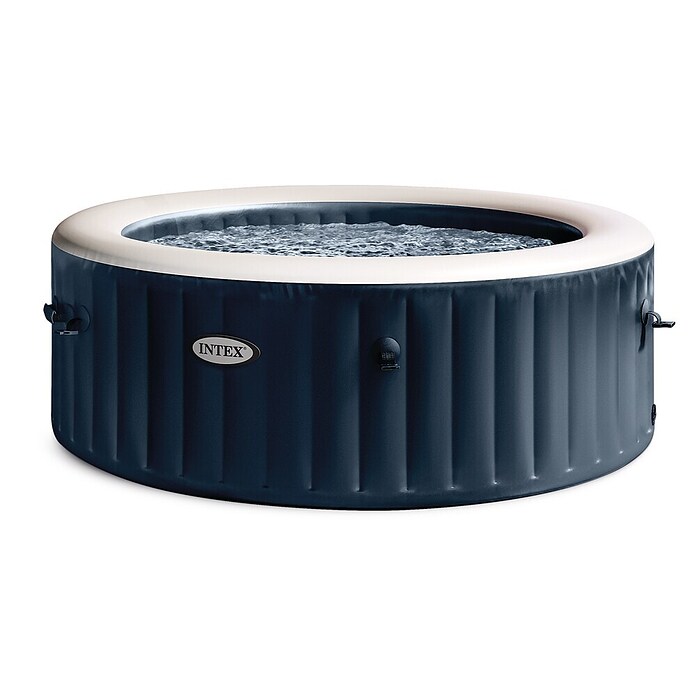 Intex Pure Spa Prenosni masažni bazen Navy Bubble Massage  (Ø x V: 196 x 71 cm, PVC, Mornarsko modra) | Napihljivi masažni bazeni | Masažni bazeni | Bazeni | Vrt in prosti čas | Izdelki | BAUHAUS