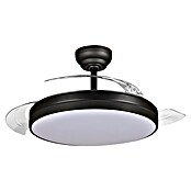 Led Hispania Ventilador de techo Belcaire (Negro, 106 cm, 30 W, Blanco frío) | BAUHAUS