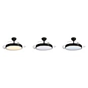 Led Hispania Ventilador de techo Belcaire (Negro, 106 cm, 30 W, Blanco frío) | BAUHAUS