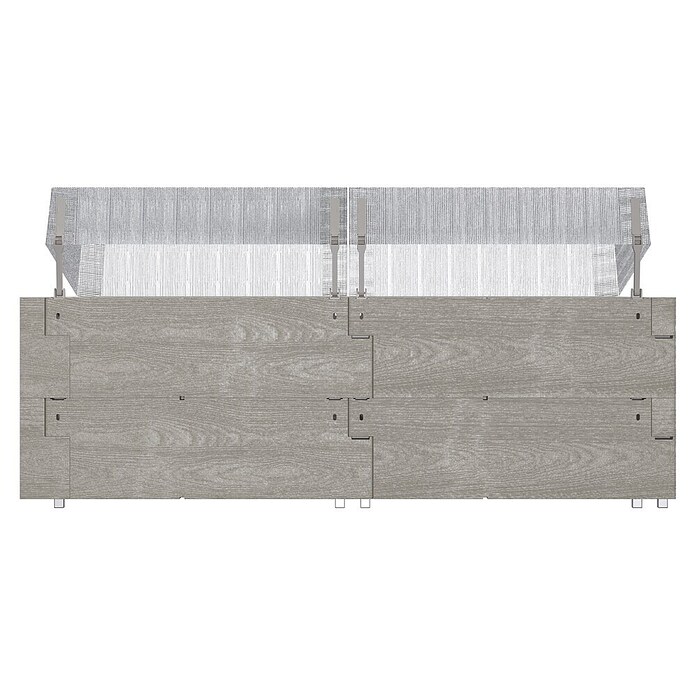 Juwel Hochbeet Timber (130 x 60 x 52 cm, Kunststoff)