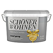 Schöner Wohnen Wandfarbe Trendfarbe Jubiläum (Cool Grey, 2,5 l, Matt)