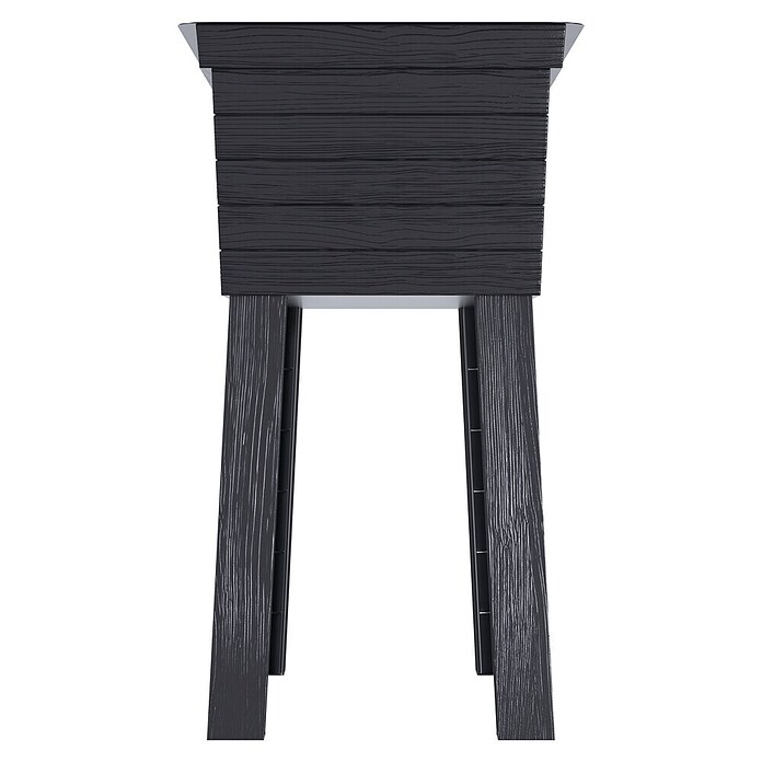 Garantia Urban Hochbeet (75 x 37 x 65 cm, Kunststoff)